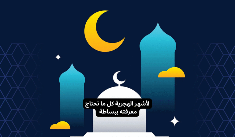 أشهر الهجرية كل ما تحتاج معرفته ببساطة
